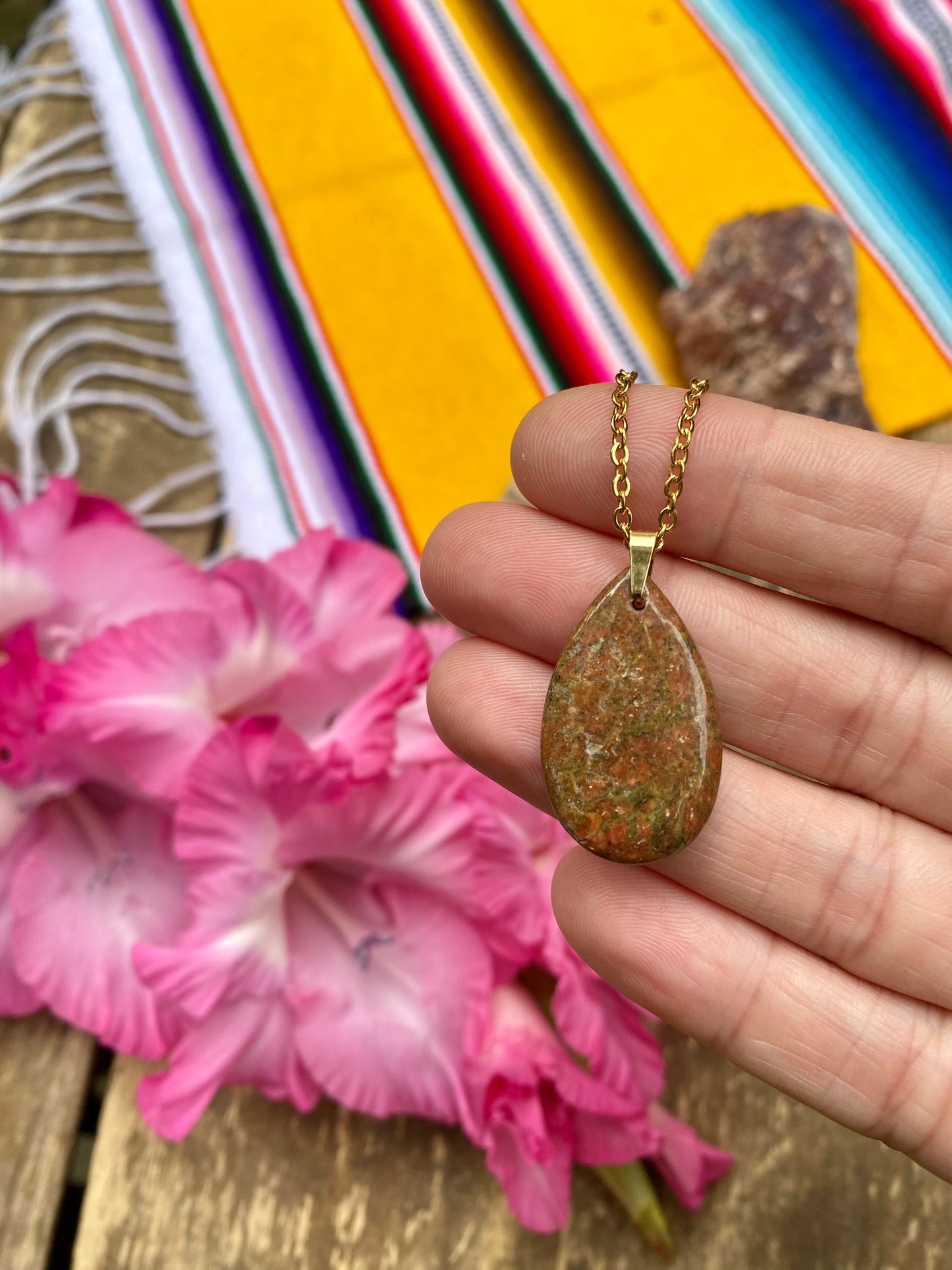 Golden Unakite