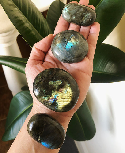 Labradorite Palm Stone