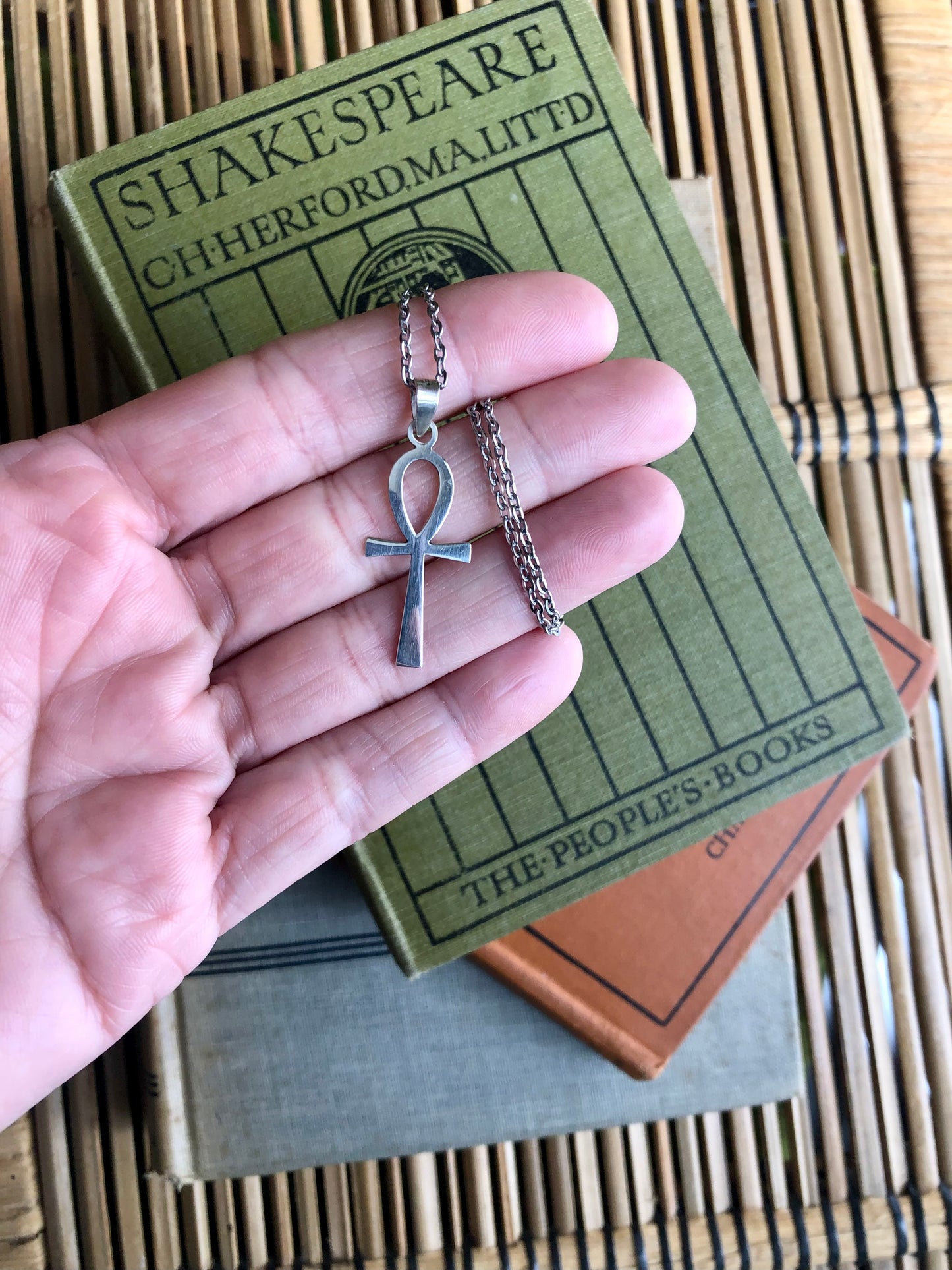 Silver Ankh Necklace